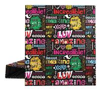 Grafoplás | Classeur à anneaux A4 | 4 anneaux mixtes 40 mm | Collection Bits&Bobs Pop Up Design | Nice Day | Certifié FSC