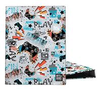 Grafoplás | Classeur à anneaux A5 | 4 anneaux ronds 20 mm | Plastifié Gloss | Design Bits&Bobs Pop Up Design, Play| Certifié FSC