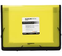 Grafoplas Classeur à élastiques-4800560 et Economique grâce à sa très grande capacité soufflet A4 Jaune