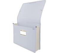 Grafoplas Classeur à soufflet maxi et élastiques, format A4+, 26 x 34,5 x 8 cm, Lavande Soft, capacité supplémentaire pour documents, collection Papeterie Like, parfait matériel scolaire et de bureau