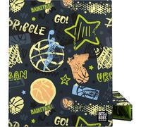 Grafoplas Classeur A4, design Streetball Bits&Bobs, 4 anneaux mixtes 25 mm, certifié FSC, plastifié brillant, parfait matériel scolaire pour organiser des notes