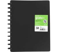 Grafoplás Classeur A4 en polypropylène Noir