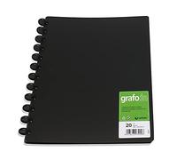 Grafoplás Classeur A4 en polypropylène Noir