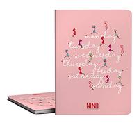 Grafoplas - Classeur de 30 pochettes transparentes, DIN A4, couverture en polypropylène, Nina and Other Things, Week