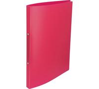 Grafoplás Classeur en polypropylène rose à 2 anneaux Colorgraf