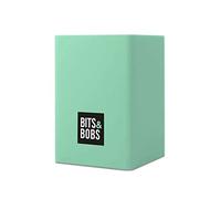 Grafoplás | Crayon en silicone | Vert menthe | 9,5 x 6,5 x 6,5 cm | Parfait pour le bureau | Bits&Bobs Pop Up Design | Couleurs pastel