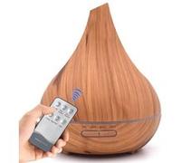 Grain de bois Air Aromathérapie Huile Essentielle Diffuseur Aroma Humidificateur Purificateur KH Kiliaadk259 G