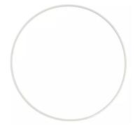 Graine Créative - Armature abat-jour cercle Rilsan Diamètre 45 cm blanc