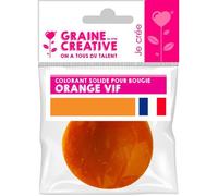 Graine Créative - colorant solide pour bougie 20 g Orange