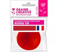 Graine Créative - colorant solide pour bougie 20 g Rouge