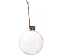 Graine Creative Flacon De Noel En Verre 8x9x4cm