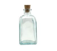 GRAINE CREATIVE Flacon Rectangle en Verre H 9 cm