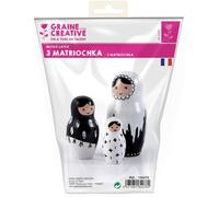 Graine Creative Moule Latex Platre Matriochka