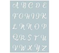 Graine Creative Pochoir Pate Polymere Alphabet 114x153mm