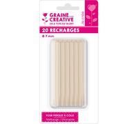 Graine créative Recharges colle basse température - 20 pièces