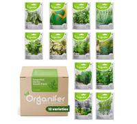 Graine - Semence - Organifer - Graines D'Herbes Aromatiques - 12 Variétés Essentielles