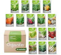 Graine - Semence - Organifer - Pack De Semences De Légumes - 15 Variétés Essentielles