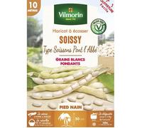 Graine - Vilmorin - Haricot Nain à Ecosser Soissy (type Soissons Pont l'Abbé) - 10 m