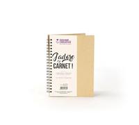 Graines Créatives Carnet Kraft à Spirales - Papier Noir