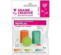 GRAINES CREATIVES Colorants solides bougie