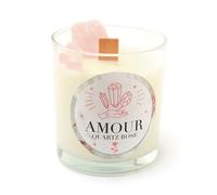 Graines Créatives Kit DIY bougie quartz rose