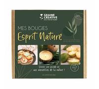 Graines Créatives Kit DIY bougies esprit nature