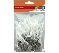 Graines Créatives Mèches à Bougie 7 cm (50 Pcs)
