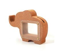 Graines Créatives Tirelire Eléphant en bois MDF