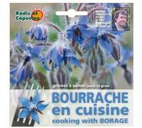 Radis et Capucine - Sachet graines fleurs comestibles - Bourrache