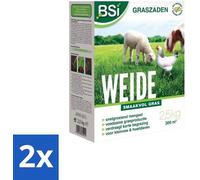 Graines de gazon pour prairie, 2,5 kg, lot de 2, prêtes à semer, en sachets individuels