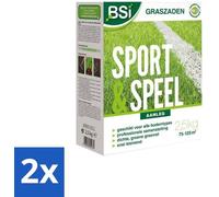Graines de gazon Sport & Jeux - Gazon résistant et durable - 2,5 kg - 2 paquets - Lot multiple