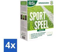 Graines de gazon Sport & Jeux - Gazon résistant et durable - 2,5 kg - 4 paquets - Lot multiple