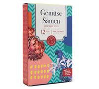 Graines de légumes - 12 variétés de graines de légumes résistants colorés pour le jardin, le potager surélevé et le balcon - simple & productif - kit de graines pour débutants sous forme de petit c