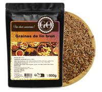 Graines de lin brun 500 g - LA PLANTIGO