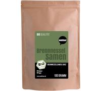 Graines d'ortie bio de qualité supérieure issue de la collection sauvage - 100 % naturelles, délicatement séchées et végétaliennes - Graines d'ortie sauvage pour céréales, smoothies, salades et