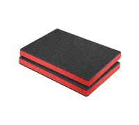 Gralara 2 Inserts En Mousse pour Boîte à Outils, Coussinets de Protection En Mousse, Feuilles de Protection Professionnelles et Portables pour Le Transport de, M
