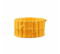 Gralara 3 Pièces Bol à Matcha avec Fouet et Support Style Ère Traditionnelle Kit Préparation du Thé Moulu sign Bambou, Orange