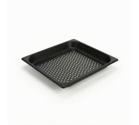 Gralara Bac Format Standardisé 2/3 Antiadhésif Plaque Cuisson Perforé Plat à Four Rectangulaire pour Boulangers, Traiteurs, 354x325x40mm, Plaque De Cuisson Perforée Antiadhésive
