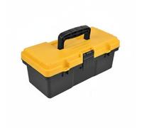 Gralara Boîte à Outils Industrielle Mallette Organisateur Coffret Conteneur Robuste à Grande Capacité avec Verrouillage Renforcé et Poignée Confortable, 17 Pouces