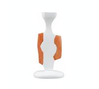 Gralara Bougeoir Décoratif Porte Bougie Candélabre Centre de Table en Métal pour Rehausser la Hauteur Visuelle et Créer Une Atmosphère Douce Adapté à Maison, Grand 11 Cm X 8,2 Cm X 22,5 Cm