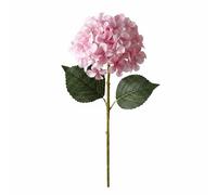 Gralara Bouquet Artificiel Bouquet Décoratif Composition Florale Fleurs Faux Centre de Table Soie Douce Pétales Superposés Marquée , Rose Clair