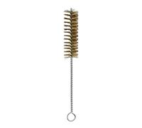 Gralara Brosse de Nettoyage de Tubes à Poils En Laiton, Brosse de Drainage, Brosse Métallique Flexible et Polyvalente pour Pièces Automobiles et Bouteilles, D, 30cmx3cm