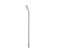 Gralara Buse de Lavage Auto Lance Haute Pression Embout Jet Ventilé 25 De Tige Acier Inoxydable Pointe Laiton Montage Rapide Adaptée au Nettoyage Dessous de, 30° Long