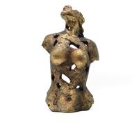 Gralara Buste Femme Abstrait Morne Sculpture Torse Féminin Élégant Buste Abstrait pour Entrée