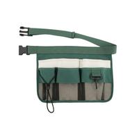Gralara Ceinture Nettoyage avec Poches Résistant Ceinture avec Poches Sacoche à Outils pour Électriciens, sans Bande Réfléchissante, Array, Vert sans Bande Réfléchissante
