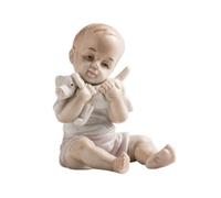 Gralara Figurine En Porcelaine Créative Modèle | Finition Émaillée, pr Étagère, Bureau, Collectionneurs, Style F