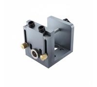 Gralara Gabarit de Perçage 3 En 1 Polyvalent Gabarit de Tourillon Précision Guide Perçage En Aluminium pour Menuisiers, Bricoleurs, Travail du Bois, Kit De Gabarit De Perçage De 9 Mm, Modèle A