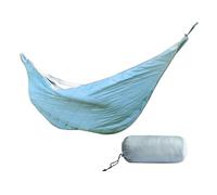Gralara Hamac d'hiver Extérieur Camping Hamac Coton Épais Housse Isolante Accessoire Résistant au Vent pour Thermique Adapté aux Loisirs Plein Air, Bleu
