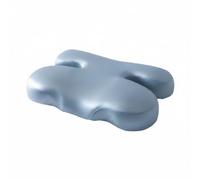Gralara Oreiller Mousse à Mémoire Oreiller Cervical Contouré Coussin Ergonomique Soutien Équilibré Forme Anatomique Matériaux Nylon Spandex Polyuréthane, Bleu, 58 40 10 Cm