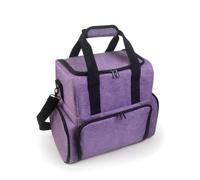 Gralara Organisateur Vernis à Ongles Gran Capacité Mallette Vernis à Ongles Use Bagagerie pour Déplacement, Domicile, Array, Violet, 41.5x23.5x34.5cm